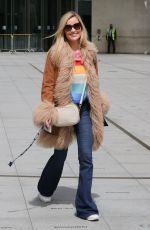 LAURA WHITMORE Arrives at BBC Studios in London 06/06/2021