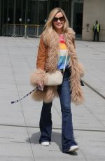 LAURA WHITMORE Arrives at BBC Studios in London 06/06/2021