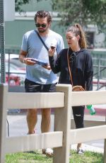 LAUREN PARSEKIAN Out at a Park in Los Feliz 06/29/2021
