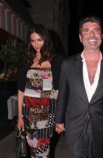 LAUREN SILVERMAN and Simon Cowell at Harry