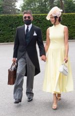 LAUREN SILVERMAN and Simon Cowell at Royal Ascot 06/15/2021