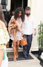 LAUREN SILVERMAN and SINITTA Out for Lunch at The Arts Club in London 06/06/2021