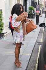 LAUREN SILVERMAN and SINITTA Out for Lunch at The Arts Club in London 06/06/2021