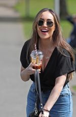 LAURYN GOODMAN Out with Her Baby in Knutsford Park in Cheshire 06/08/2021