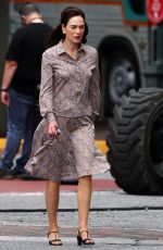 LENA HEADEY on the Set of White House Plumbers in Poughkeepsie 06/03/2021
