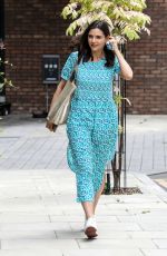 LILAH PARSONS Leaves a Photoshoot in London 06/10/2021