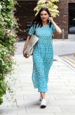 LILAH PARSONS Leaves a Photoshoot in London 06/10/2021