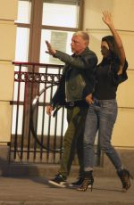 LILIAN DE CARVALHO MONTEIRO and Boris Becker Leaves 45 Park Lane in London 06/15/2021