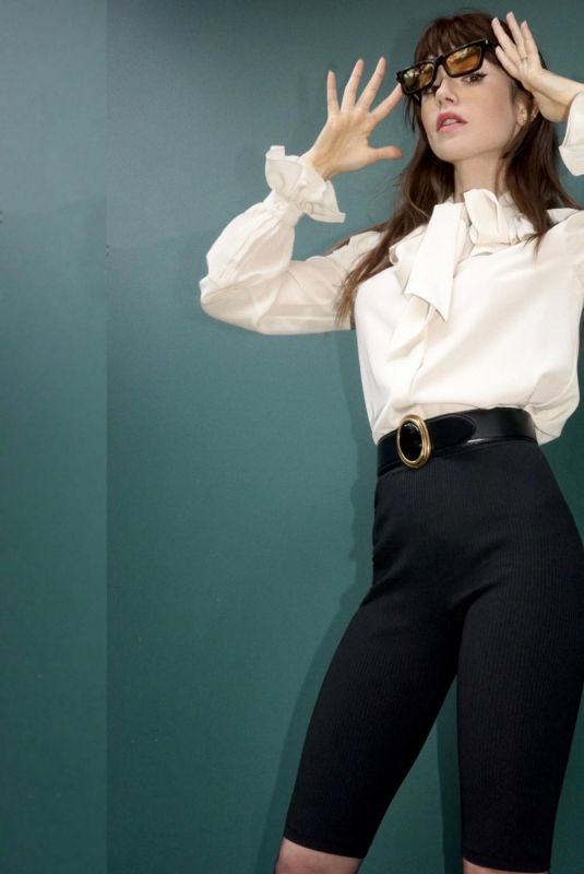 LILY COLLINS for YSL Spring/Summer 2021 Campaign