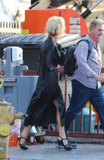 LILY JAMES as Pamela Anderson on the Set of Pam and Tommy in Malibu 06/13/2021