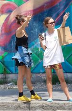 LILY-ROSE DEPP Out Shopping in New York 06/19/2021