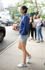 LINA ESCO Leaves Bowery Hotel in New York 06/20/2021