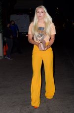 LINDSEY VONN Arrives at Craig