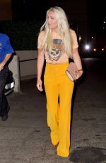 LINDSEY VONN Arrives at Craig