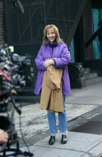 LISA KUDROW on the Set of Untitled Movie in New York 06/15/2021