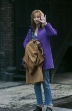 LISA KUDROW on the Set of Untitled Movie in New York 06/15/2021