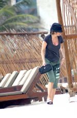 LISA RINNA Out in Tulum 06/16/2021