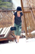 LISA RINNA Out in Tulum 06/16/2021