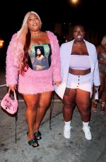 LIZZO at Catch LA in West Hollywood 06/26/2021