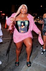 LIZZO at Catch LA in West Hollywood 06/26/2021