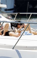 LORENA RAE in Bikini at a Yacht in St-Tropez 06/26/2021