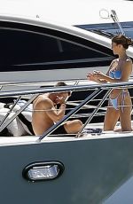LORENA RAE in Bikini at a Yacht in St-Tropez 06/26/2021