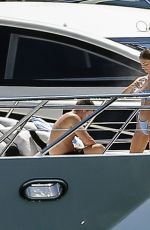 LORENA RAE in Bikini at a Yacht in St-Tropez 06/26/2021