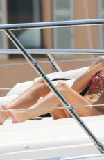 LORENA RAE in Bikini on a Yacht in Saint-Tropez 06/27/2021