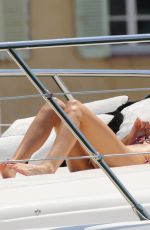 LORENA RAE in Bikini on a Yacht in Saint-Tropez 06/27/2021