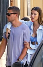 LORENA RAE Out with Her Boyfriend in Saint-Tropez 06/26/2021
