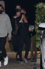 LORI HARVEY at Nobu in Malibu 06/03/2021