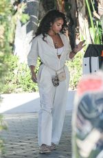 LORI HARVEY Out for Dinner at Sunset Towers in West Hollywood 06/23/2021