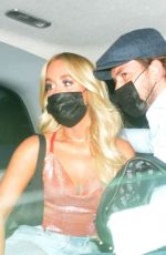 LOTTIE TOMLINSON and Lewis Burton Leaves Ned Restaurant in London 06/24/2021