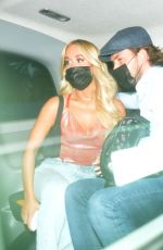 LOTTIE TOMLINSON and Lewis Burton Leaves Ned Restaurant in London 06/24/2021