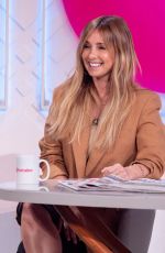 LOUISE REDKNAPP at Lorraine TV Show in London 06/02/2021