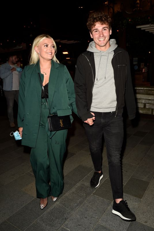 LUCY FALLON Night Out in Manchester 06/12/2021
