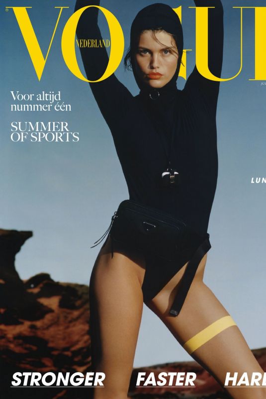 LUNA BIJL in Vogue Magazine, Netherlands July/August 2021