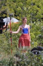 MACKENZIE DAVIS on the Set of Station Eleven in Toronto 06/25/2021