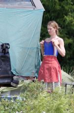 MACKENZIE DAVIS on the Set of Station Eleven in Toronto 06/25/2021