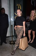 MADDIE ZIEGLER at Catch LA in West Hollywood 06/26/2021