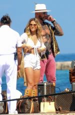 MADELYN CLINE and KATE HUDSON on the Set of Knives Out 2 in Spetses Island 06/29/2021