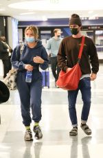 MADELYN CLINE at LAX Airport in Los Angeles 05/31/2021