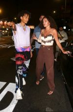 MADISON PETTIS and Jaden Smith at The Nice Guy in West Hollywood 06/02/2021