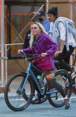 MADONNA and Ahlamalik Williams Out Riding Bikes in New York 06/13/2021