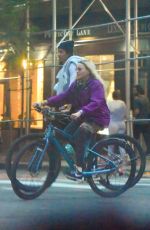MADONNA and Ahlamalik Williams Out Riding Bikes in New York 06/13/2021