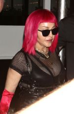 MADONNA at a Party Supporting Her No Fear, Courage, Resist Video Release in New York 06/24/2021