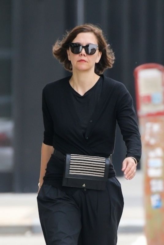 MAGGIE GYLLENHAAL Out and About in New York 06/01/2021
