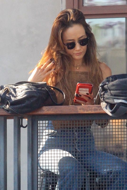 MAGGIE W Out for Lunch in Hollywood 06/21/2021