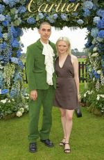 MAISIE WILLIAMS and Reuben Selby at Cartier Queen