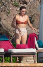 MARGOT ROBBIE in Bikini at a Beach in Puerto Vallarta 06/15/2021